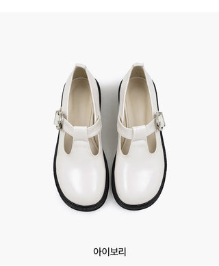 Pelosi T-Strap Mary Jane Platform 3cm