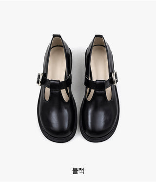 Pelosi T-Strap Mary Jane Platform 3cm