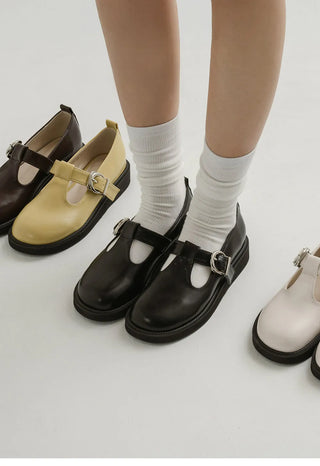 Pelosi T-Strap Mary Jane Platform 3cm