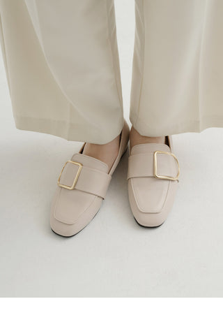 Leberry Square Loafers 2cm