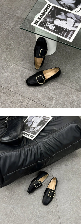 Leberry Square Loafers 2cm