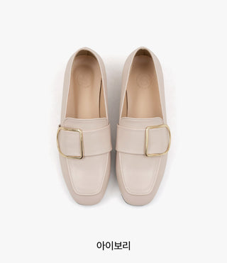 Leberry Square Loafers 2cm