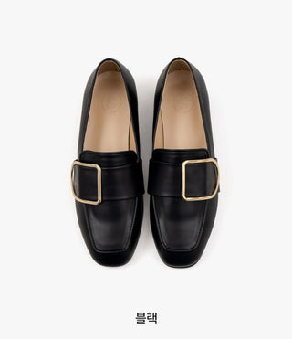 Leberry Square Loafers 2cm