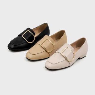Leberry Square Loafers 2cm