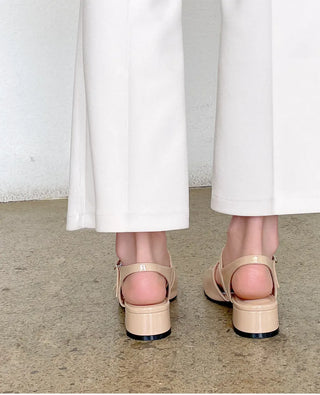 Lamello Two-Strap Mary Jane Slingback 3cm
