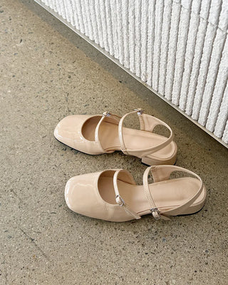 Lamello Two-Strap Mary Jane Slingback 3cm