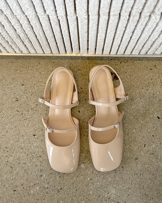 Lamello Two-Strap Mary Jane Slingback 3cm