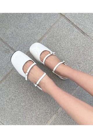 Lamello Two-Strap Mary Jane Slingback 3cm