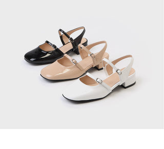 Lamello Two-Strap Mary Jane Slingback 3cm
