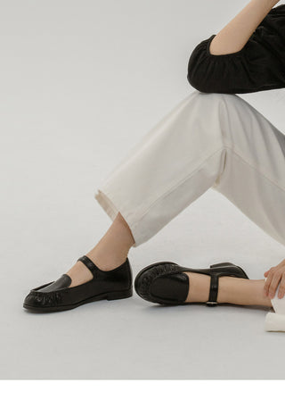 Milan Stitch Mary Jane Flats 2cm
