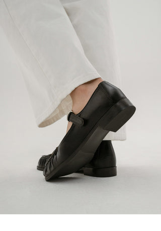 Milan Stitch Mary Jane Flats 2cm