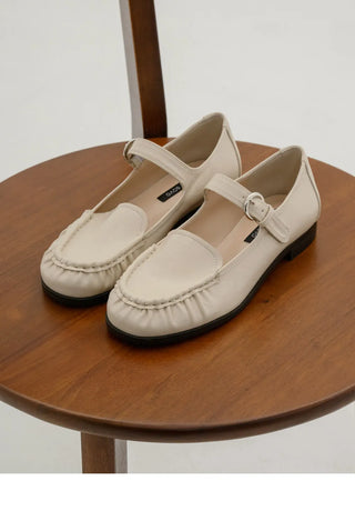 Milan Stitch Mary Jane Flats 2cm