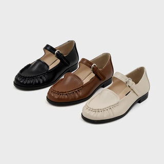 Milan Stitch Mary Jane Flats 2cm
