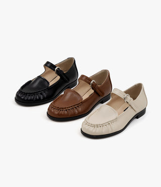 Milan Stitch Mary Jane Flats 2cm
