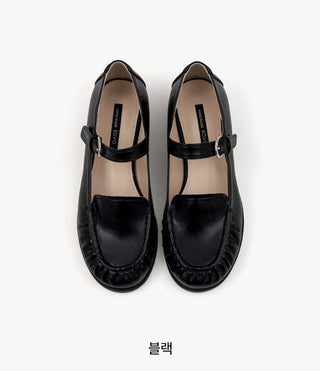 Milan Stitch Mary Jane Flats 2cm