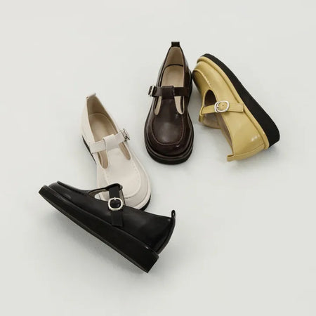 LeMérin Mary Jane Platform Loafers 3cm