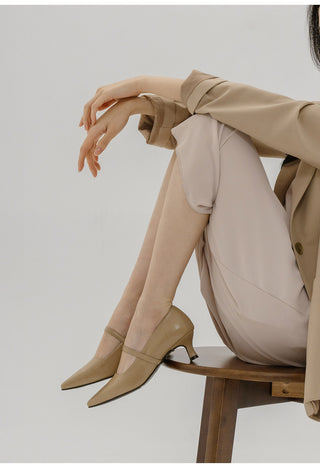 Vaind Mid-heel Pumps 5cm