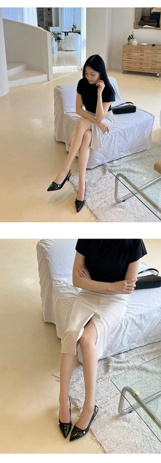 Casey Pearl Point Pumps & Slingbacks 6cm