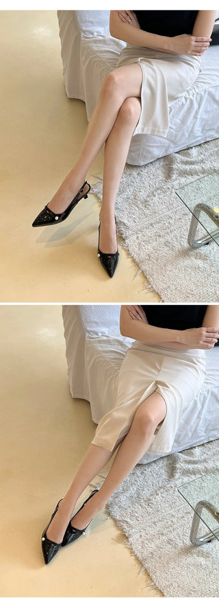 Casey Pearl Point Pumps & Slingbacks 6cm
