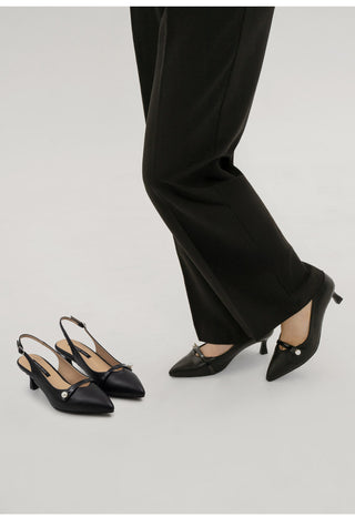 Casey Pearl Point Pumps & Slingbacks 6cm