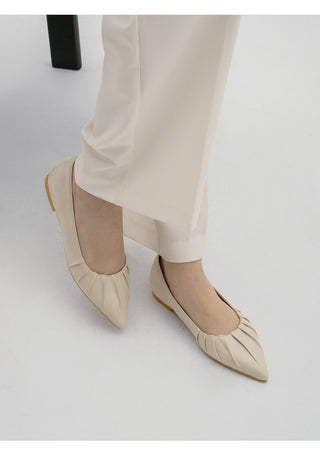 Les Jours Type Stiletto Shirred Pumps 1cm 6cm