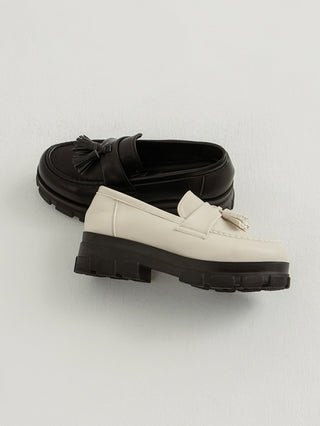Lorenze Platform Flat Loafers 5cm