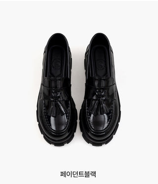 Lorenze Platform Flat Loafers 5cm