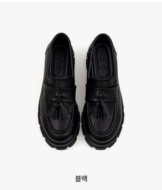 Lorenze Platform Flat Loafers 5cm