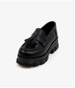 Lorenze Platform Flat Loafers 5cm