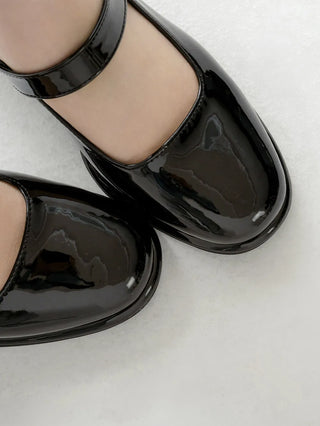 Justin Square Mary Jane Pumps 5cm