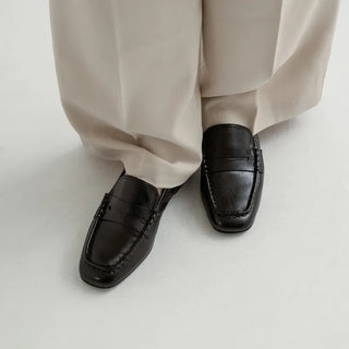 Melvin's Banding Penny Loafers 3cm