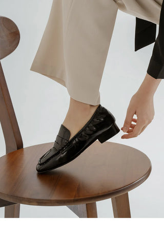 Melvin's Banding Penny Loafers 3cm