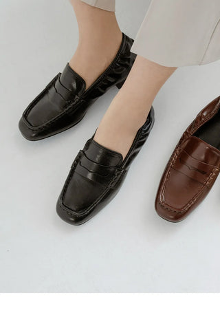 Melvin's Banding Penny Loafers 3cm