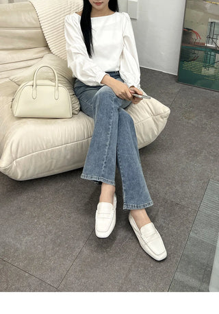 Melvin's Banding Penny Loafers 3cm