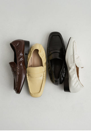 Melvin's Banding Penny Loafers 3cm