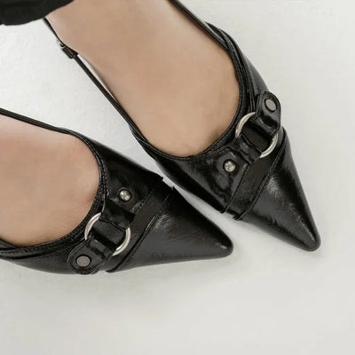 Kitties Stiletto Slingback 5cm