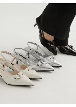 Kitties Stiletto Slingback 5cm
