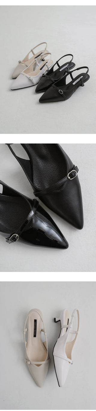 Bejour Mid-heel Slingback 4cm