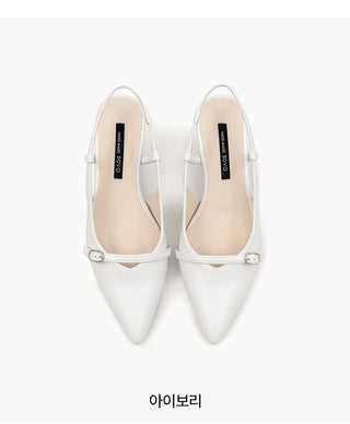Bejour Mid-heel Slingback 4cm