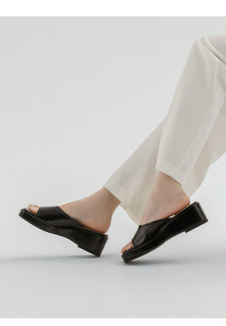 Foirn Platform Mule Slippers 6cm