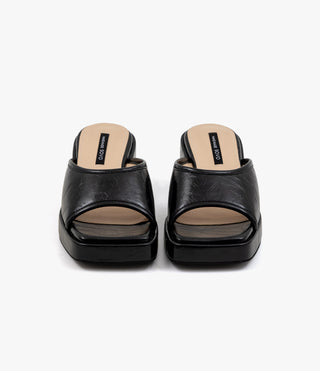 Foirn Platform Mule Slippers 6cm