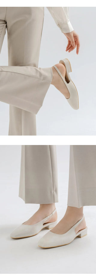 Ropier slingback pumps heel 2cm 5cm