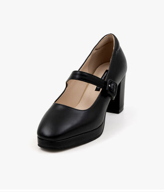 Piers Platform Mary Jane Pumps 7cm