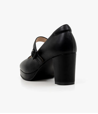 Piers Platform Mary Jane Pumps 7cm