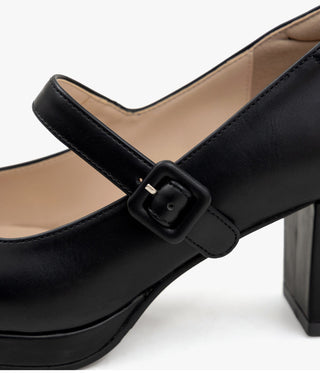 Piers Platform Mary Jane Pumps 7cm