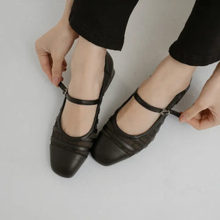 Stephan See-through Mary Jane Mid-heel 3cm