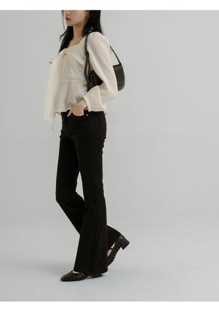 Stephan See-through Mary Jane Mid-heel 3cm