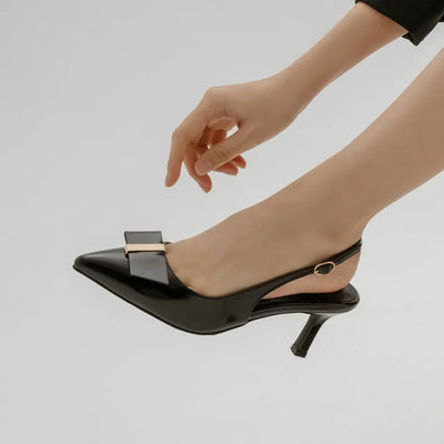 Flora Ribbon Pumps & Slingbacks 7cm
