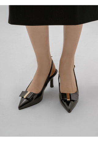 Flora Ribbon Pumps & Slingbacks 7cm