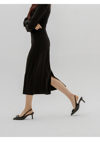 Flora Ribbon Pumps & Slingbacks 7cm